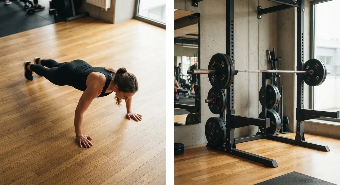 Bodyweight Training vs. Free Weights: Understanding the Real Differences