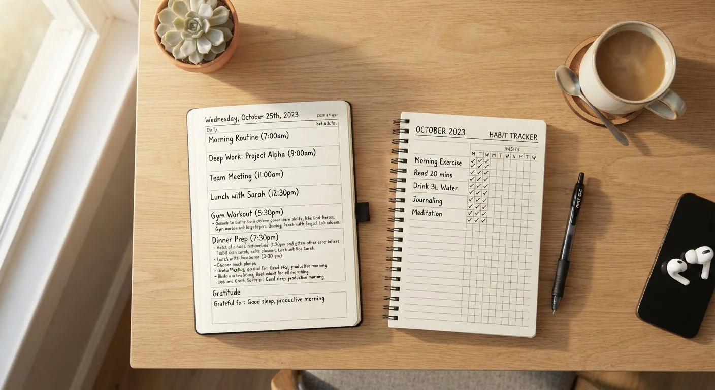 Habit Stacking vs. Scheduled Routines: Which Structure Fits Your Life?