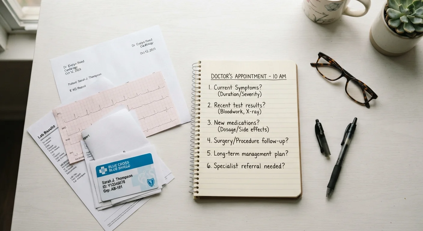 Preparing for a Preventive Checkup: What to Bring and What to Ask