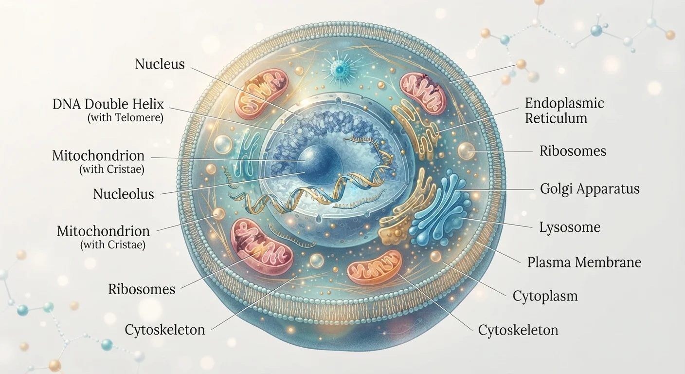 The Biology of Aging: What Actually Happens Inside Your Cells Over Time