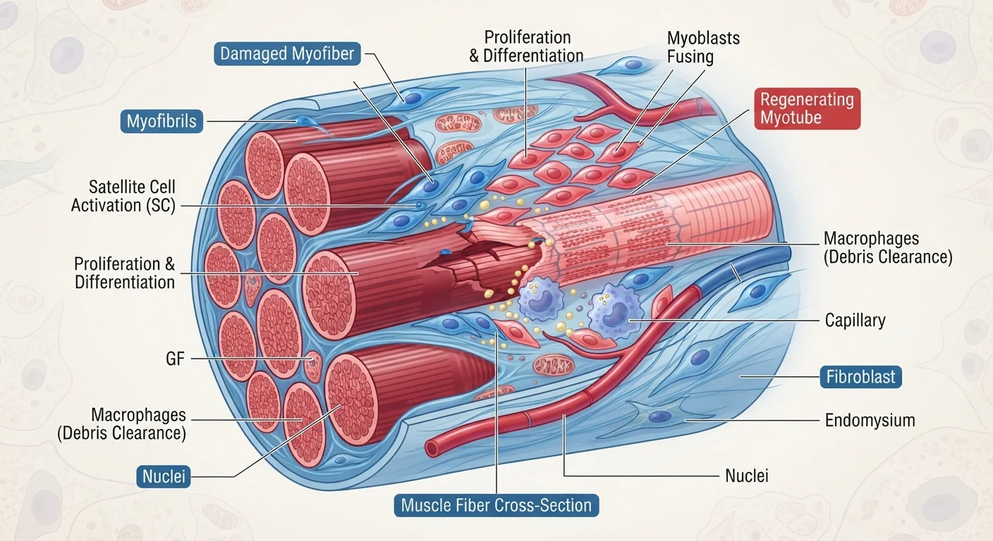 What Actually Happens to Your Muscles After a Hard Workout